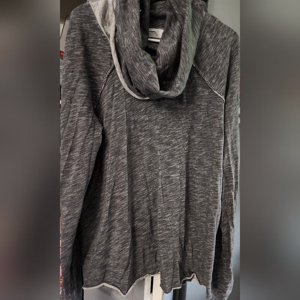 Free people beach cowl neck pullover